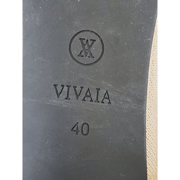 Vivaia Julie Pro Womens Chic Retro Round Toe Beige & Black Heels Size 40 US 9 - Picture 7 of 15